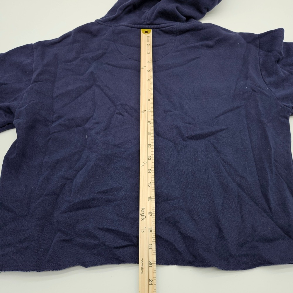 US Polo Assn Mens Navy Blue Graphic Logo Pullover Hoodie Sweatshirt Large 215500 - Picture 7 of 9